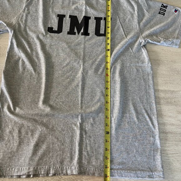 JMU James Madison University Gray T-Shirt from Champion Men’s Large - Picture 3 of 9